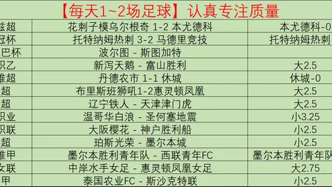 大乐透期号专家推荐：侨卡巴VS茨高比分预测
